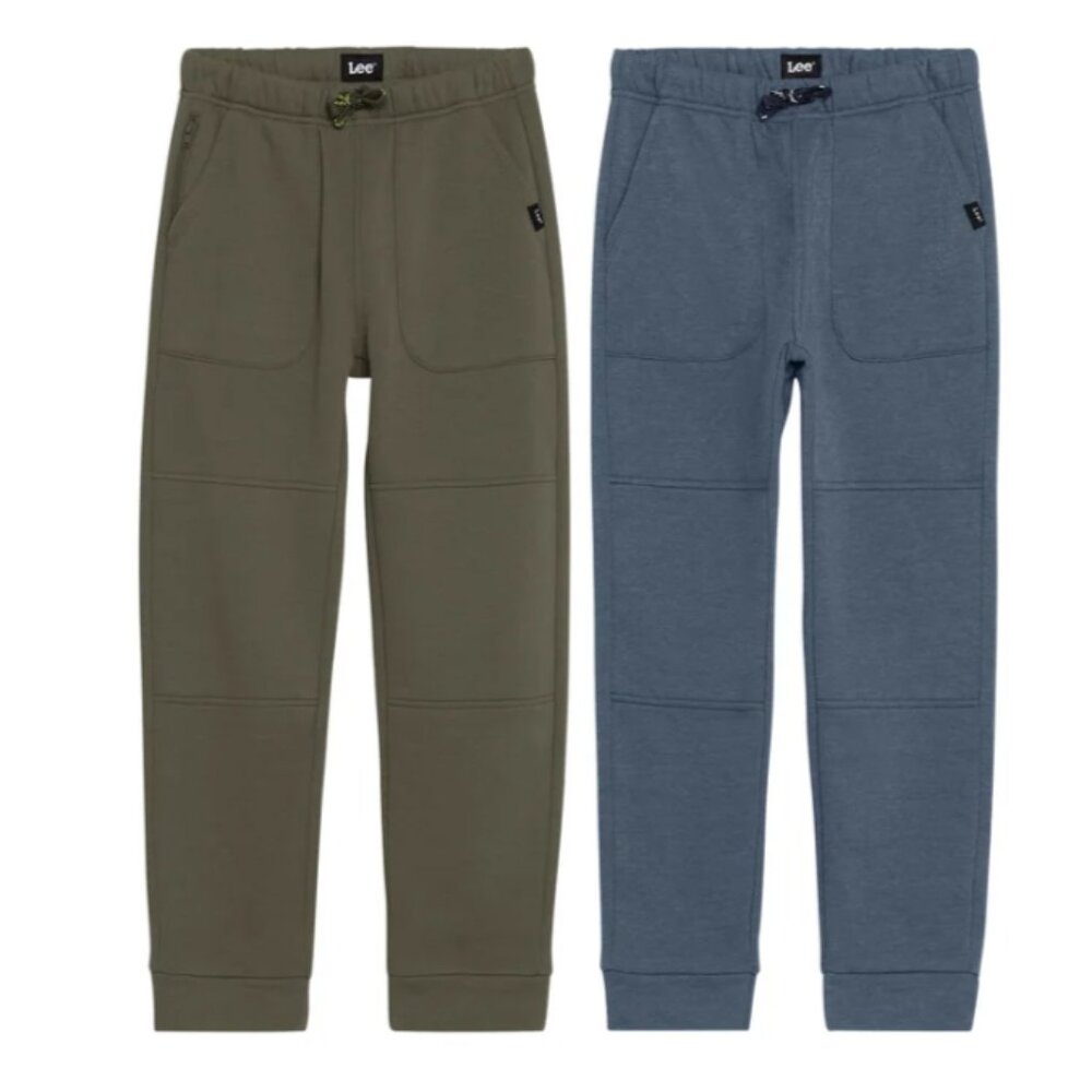 NWT Lee Youth Blue and Green 2-pack Jogger Size Medium